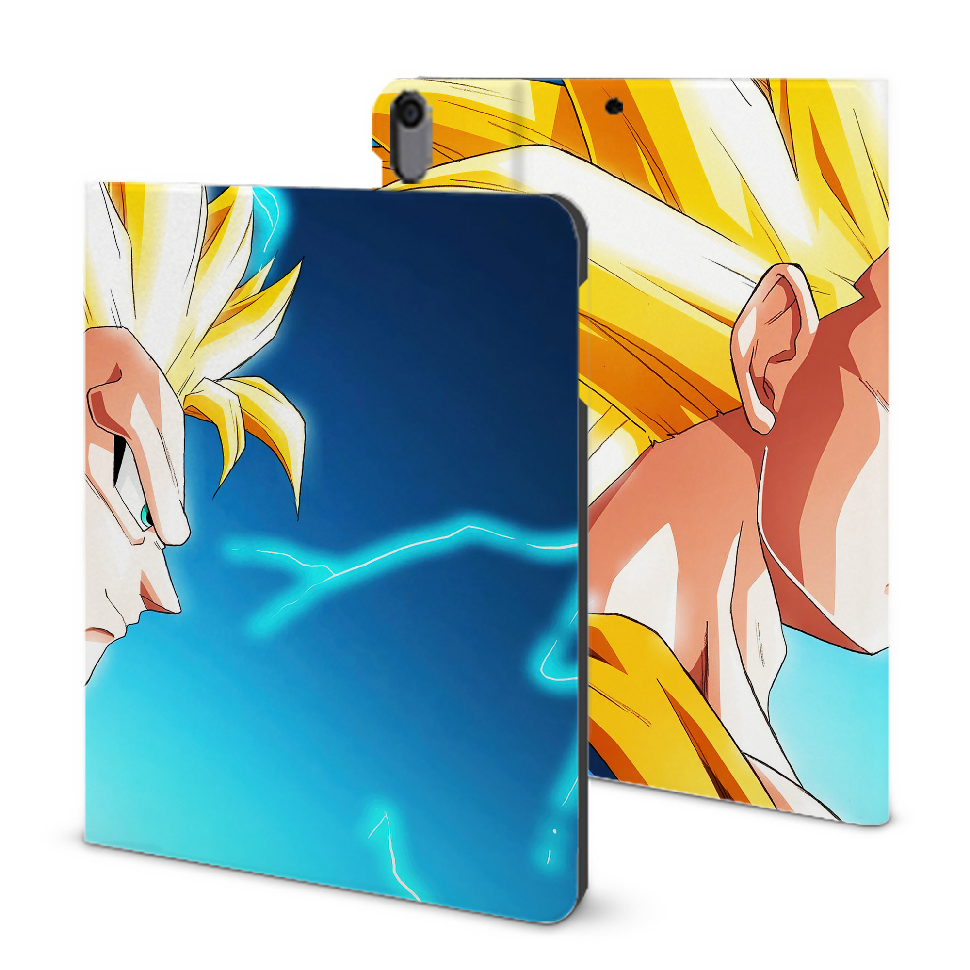 （画像用） ドラゴンボール DRAGON BALL IPad ケース ブック型 PUレザー TPU 耐衝撃 軽量 薄型 ペン収納なし 全面保護 IPad 各モデル対応